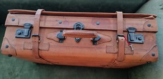 Maleta de piel vintage
