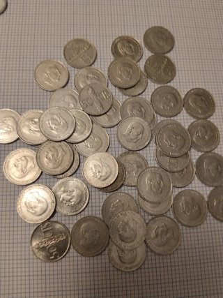 Monedas 50 céntimos Franco España