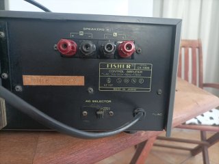 Amplificador Fisher CA-7000 Vintage