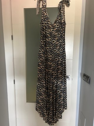 Mono de seda mujer estampado