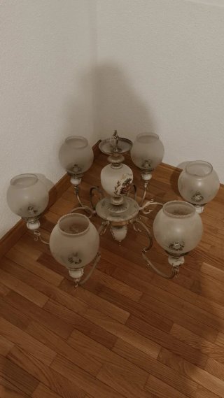 3 Lámparas de Mesa Vintage