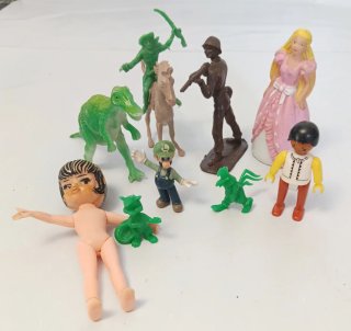 Lote Juguetes Vintage Figuras Varias