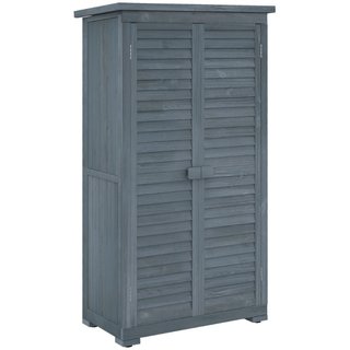 Armario de Exterior de Madera con 2 Puertas de Per