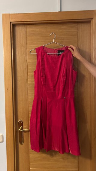 Vestido fucsia fiesta talla M