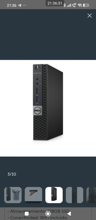 Dell OptiPlex 3040 i5 8Gb 128Ssd Wifi