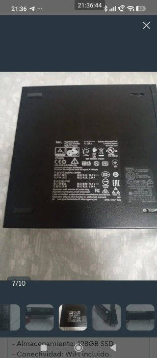 Dell OptiPlex 3040 i5 8Gb 128Ssd Wifi