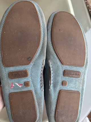 Zapatos Massimo Dutti Azul Serraje
