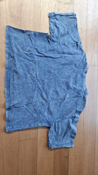 T-shirt Zara Rolling Stones Estampada Azul