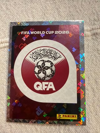 Cromo QFA Mundial FIFA 2026 Panini