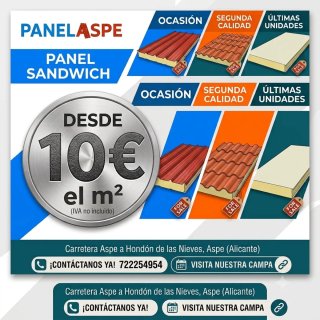 Panel Sándwich Ocasión
