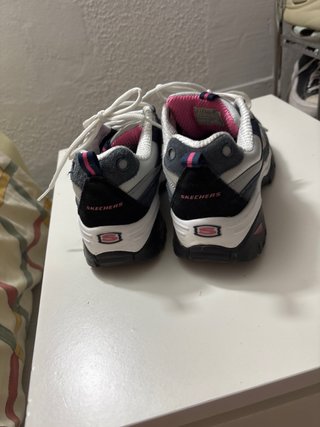 Zapatillas Skechers Azul y Rosa