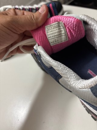 Zapatillas Skechers Azul y Rosa