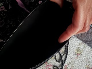Bolso Zadig & Voltaire Rock Negro/Gris