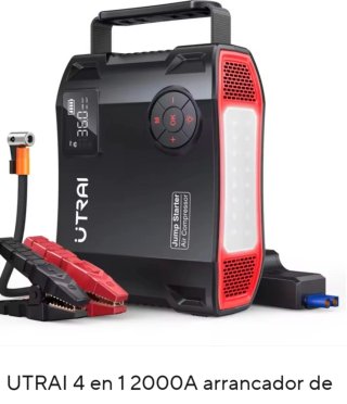 Arrancador de Coche UTRAI Nuevo