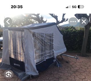 Remolque tienda semi nuevo