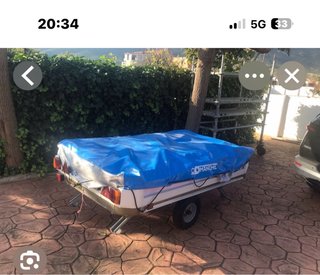 Remolque tienda semi nuevo
