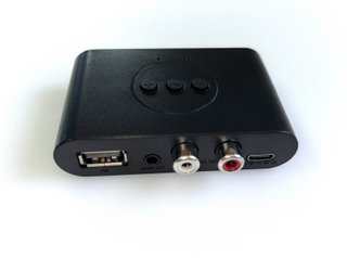 2 unidades Adaptador Receptor Audio Bluetooth NFC