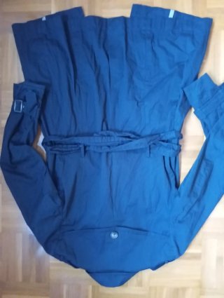 Gabardina Pull&Bear Azul Talla M