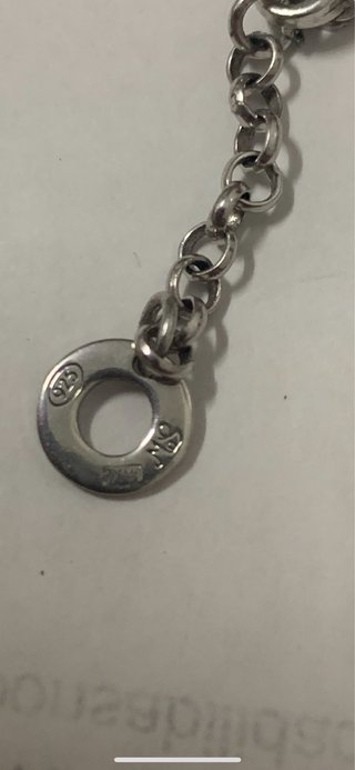 Colgante Viceroy Plata y Negro