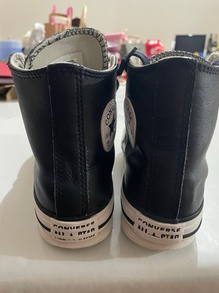 Converse All Star Chuck Taylor Piel Negras T34