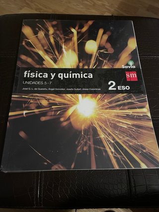 Lote libros fisica y quimica 2 ESO