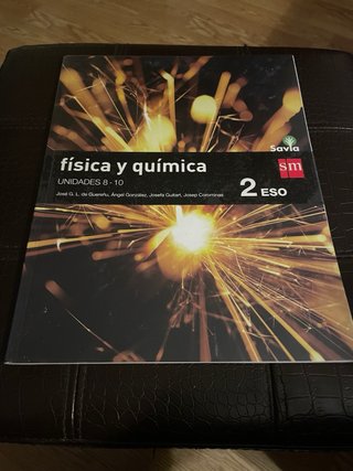 Lote libros fisica y quimica 2 ESO