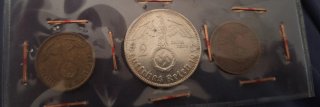 Monedas II Guerra Mundial Alemanas