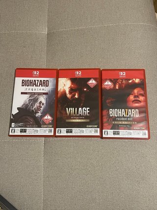 Biohazard 30th Special Pack Nintendo Switch 10/10