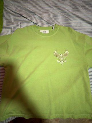 Longsleeve verde 223 con bordado