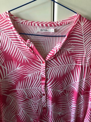 Camisola rosa floral Admas talla L
