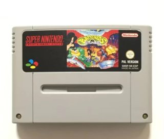 Battletoads in Battlemaniacs SNES PAL Version