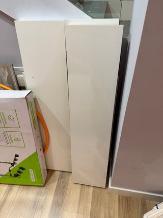 Estanterías LACK Ikea Blancas. Es un set de 3