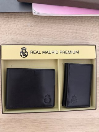 Cartera Real Madrid Marrón