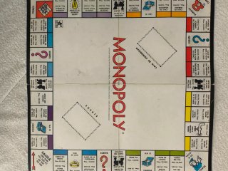 "MONOPOLY" ANTIGUO NARANJA EN PESETAS AÑOS 70