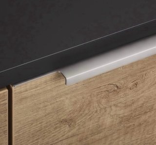 Tiradores IKEA BLANKETT Metal Plateados