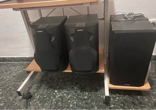 Altavoces Sony Hogar Negros