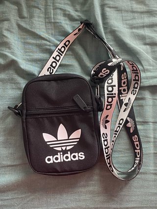 Bandolera Adidas Negra Original