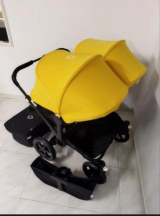 Bugaboo Donkey Black Edition Amarillo