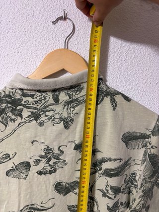 Polo Koala Bay Estampado Tropical Verde Talla L