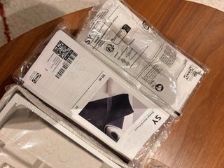 Soportes y ganchos para cortinas Ikea modelo Vidga