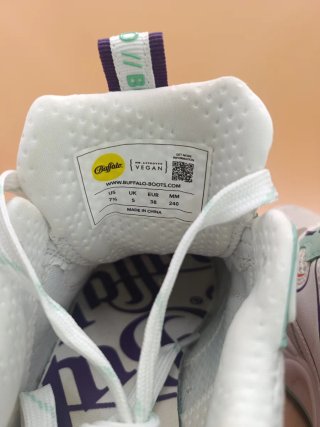 Zapatillas Buffalo Blancas Multicolores