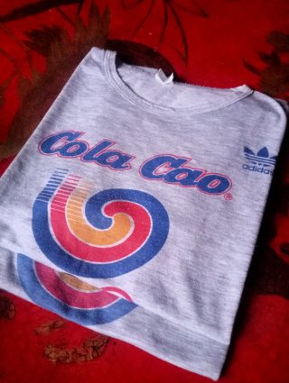 Camiseta Vintage Adidas Seúl 1988 Cola-Cao