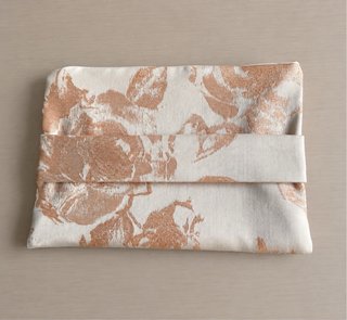 Bolso Clutch Champán Rosado/Melocotón
