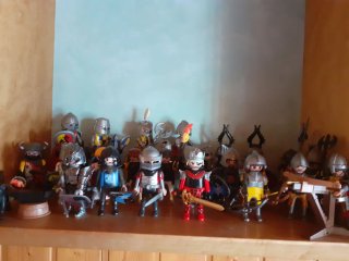 Playmobil Medieval Caballeros Figuras