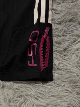 Pantalones Adidas Vintage F50 Negros Cortos