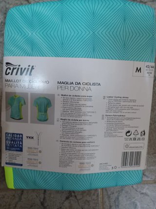 Camiseta Ciclismo Crivit Mujer Talla M
