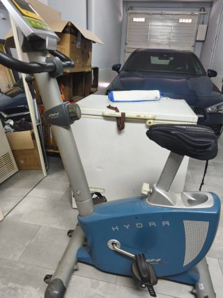Bicicleta Estática Azul