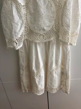 Vestido blanco de Pedro Del Hierro