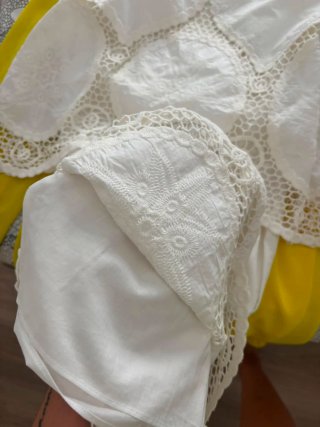 Vestido blanco de Pedro Del Hierro