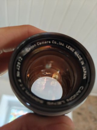 Canon 50mm f/1.4 LTM (M39) + Adattatore Leica M